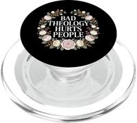 Bad Theology Hurts People Consapevolezza cristiana PopSockets PopGrip per MagSafe