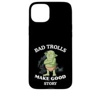 Bad Trolls Make Story divertente Troll Custodia per iPhone 15 Plus