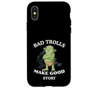 Bad Trolls Make Story divertente Troll Custodia per iPhone X/XS