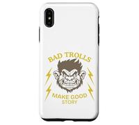 Bad Trolls Make Story divertente Troll Custodia per iPhone XS Max