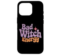 Bad Witch Energy Halloween Spirit Custodia per iPhone 16 Pro