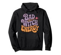 Bad Witch Energy Halloween Spirit Felpa con Cappuccio