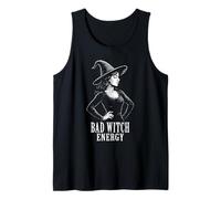 Bad Witch Energy Sassy Halloween Occult Witchy Wicca Canotta