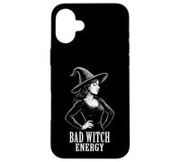 Bad Witch Energy Sassy Halloween Occult Witchy Wicca Custodia per iPhone 16 Plus