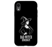 Bad Witch Energy Sassy Halloween Occult Witchy Wicca Custodia per iPhone XR