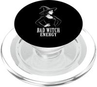 Bad Witch Energy Sassy Halloween Occult Witchy Wicca PopSockets PopGrip per MagSafe