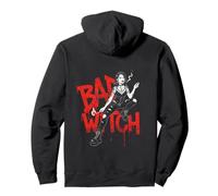 Bad Witch - Strega Ribelle con estetica Gotica Urbana Felpa con Cappuccio