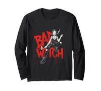 Bad Witch - Strega Ribelle con estetica Gotica Urbana Maglia a Manica