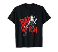 Bad Witch - Strega Ribelle con estetica Gotica Urbana Maglietta