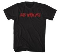 Bad Wolves - Splatter - American Classici - Solido Nero Adulto Manica Corta