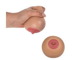 Bada Bing Set di 2 palline da schiacciare per petto antistress, con busto, regalo divertente per uomini singoli, articolo 53