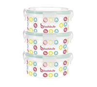 Badabulle B004000 Kit Contenitori Maxi, 330 ml (Confezione da 3)