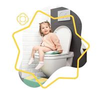 Badabulle Badabulle Comfort Riduttore Wc Con Maniglie, Antiscivolo E Universale