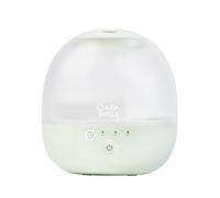 Badabulle Umidificatore a Vapore freddo Bubble - Luce notte Multicolore - Autonomia 16h (Serbatoio da 2L) - Forma Compatta - Vapore Orientabile a 360° - Arresto Automatico