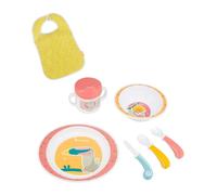 Badabulle Yummy Set Pappa 7 Pezzi Corallo Rosa