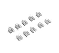 Badafaci 10PCS Trimmer Testa Occhiello Manicotto di Ricambio in Alluminio Attrezzo da Giardino Accessori per la Manutenzione della Macchina Adatto per T35 T25 T35X T45X