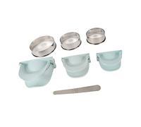 Badafaci ABS Ravioli Maker, Set da 7 Pezzi (Fit for W11226774) | Design con stampa manuale, forme di wonton e potstickers, facile per principianti, cucina familiare