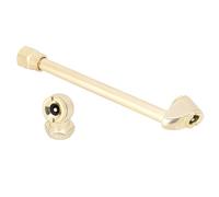 Badafaci Accessorio per Gonfiaggio Pneumatici, Set di Mandrini Ad Aria da 1/4 di Pollice Utensile Pneumatico per Ugello della Pompa con Filettatura Interna, con Doppio Adattatore per (1/4)