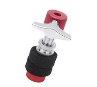 Badafaci Accessorio per Kit Batteria Rosso Nero con Frizione per Piatti Hi Hat con Materiale Durevole e Prestazioni Stabili per Tiranti da 1/4 di Pollice e 6 Mm e Batterie Jazz
