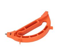 Badafaci Affilacoltelli Multiuso, Affilatore in Carburo di Tungsteno e Diamante con Design Unico della Scanalatura per Forbici, Cesoie, Asce, Lame per Tosaerba e Utensili a Doppio