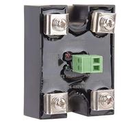 Badafaci BERM Relè a Stato Solido, 25A (10A(BERM-DK10DA)) | Controllo Commutazione CA, contatti in ottone, base spessa del dissipatore di calore, spie luminose, automazione industriale