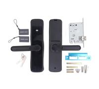 Badafaci Blocco Password Intelligente Blocco a Induzione Elettronica Modalità di Sblocco Multiple per la Sicurezza Domestica Adatto per Porta in Legno Antifurto Porta in Acciaio