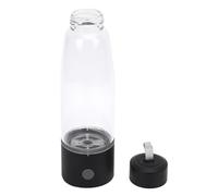 Badafaci Bottiglia D'acqua per Idrogeno 2300PPB con Tecnologia SPE PEM, Macchina Portatile per Ionizzatore D'acqua a Idrogeno da 460 Ml per Viaggi e Casa