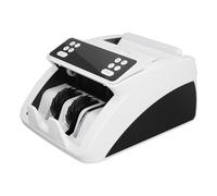 Badafaci Contabanconote Automatico, Manuale, con modalità di Conteggio e Somma Batch, Rilevamento IR MG UG per Banconote False, Display LCD, Allarme Codice di Errore Rosso, Minimo (Spina europea)