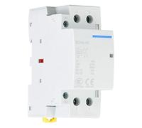 Badafaci Contattore CA 2P 40A 2NO 220V 230V Guida DIN Domestico | Contattore AC Modulare, Basso Consumo Energetico, Design Compatto per Guida DIN, Compatibilità con il Controllo degli