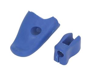 Badafaci Correttore per Impugnatura per da Violino, 2 Pezzi, in Morbido Silicone, Sussidio Didattico con Design Riutilizzabile per Bambini e Adulti per Allenare la Presa Corretta (BLUE)