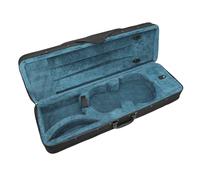 Badafaci Custodia da Viaggio per Violino Borsa per Violino 1/2 con Panno per la Pulizia e Tracolla Regolabile Nera per Musicista