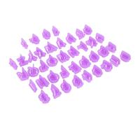 Badafaci Formine per Biscotti con Numeri Alfabetici in Silicone, Set di Stampi per Alimenti da 40 Pezzi per Decorare Biscotti e Cioccolato, Lavabili in Lavastoviglie con Manici per Cuocere Al Forno,