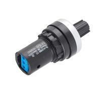 Badafaci LA42DWQ Potenziometro di Precisione Regolabile 2K, velocità Variabile con Film di Carbonio con Regolazione di Tipo D per Apparecchiature Audio e Controlli Industriali