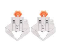 Badafaci Morsetto Ad Angolo Retto, 2 Pezzi, Angolare per Falegnameria in Acciaio Inossidabile con Design Mobile per un Fissaggio Sicuro del Giunto a 90 Gradi