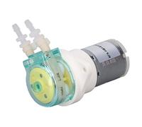 Badafaci Piccola Pompa Peristaltica Pompa a Trasmissione di Liquidi con Trasmissione a Ingranaggi da 5 W con Portata di 122 Ml/min per Coltura da Laboratorio, Lavorazione degli Alimenti, Robot (12V)