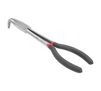 Badafaci Pinza a Becchi Mezzotondi da 280 Mm, Acciaio per Utensili per Tempra Ad Alta Temperatura, Impugnatura Antiscivolo per Meccanici e Riparazioni Domestiche in Spazi Ristretti