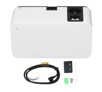 Badafaci Pompa di Scarico Automatica Silenziosa, Motore CC con Livello di Rumore di 19 DB e capacità di Drenaggio di 24 L/h, Sensore Elettrodo su Scheda Circuito, Serbatoio Grande da 200