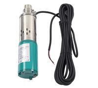 Badafaci Pompa Solare Sommergibile DC 24V 260W, Motore in Rame in Acciaio Inossidabile con Sollevamento di Scarico di 40 M per l'irrigazione di Terreni Agricoli con Presa del Fiume