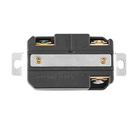 Badafaci Presa Twist Lock Presa NEMA L5-30R 30A 125V Presa Femmina a Muro con Blocco per Gruppo Cavo Generatore