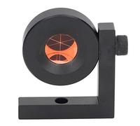 Badafaci Prisma della Stazione Totale, Prisma a Inclinazione Singola Interamente in Metallo con Diametro del Vetro di 25,4 Mm, Misurazione Accurata per Il Monitoraggio Strutturale, Compatibile con Le