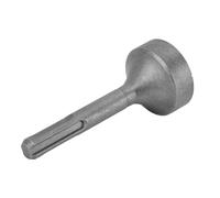 Badafaci Punta da Trapano a Percussione SDS Plus in Acciaio Forgiato per Aste di Terra per Pali di Terra, Pali per Recinzione Elettrica (superficie curva)