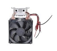 Badafaci Raffreddatore Peltier, Dispositivo di Refrigerazione Termoelettrico, Refrigeratore d'acqua 12V Fai-te con Ventola per il Raffreddamento del Pesce e Collegamento della Pompa