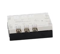 Badafaci Relè Statico Trifase, Interruttore a Stato Solido 40A 90-250VAC, | SSR con Custodia in Plastica Tecnica, CNC, Automazione Industriale, 24-480V AC, 40A