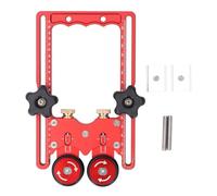 Badafaci Rullo Guida Alimentatore per da Tavolo con Doppio Cuscinetto a Ruota con Cuscinetto Unidirezionale e Ruota in Gomma per a Nastro da Tavolo per Fresatura per la Lavorazione del