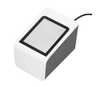 Badafaci Scanner di Codici a Barre da Tavolo, Lettore di Codici QR Cablato USB, Identificazione Automatica per PC e Macchine POS con Funzione Vocale