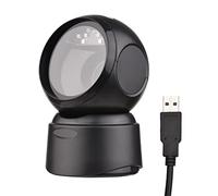 Badafaci Scanner di Codici a Barre Lettore Automatico di Codici QR Cablato, Scanner di a Barre USB 2D, Decodifica Rapida per Supermercati, Negozi Al Dettaglio e Ristoranti