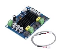 Badafaci Scheda Amplificatore Modulo di Potenza Audio Digitale Stereo a 2 120W Ad Alta Efficienza con Dissipatore di Calore per Altoparlante per Auto Home Theater Fai da Te