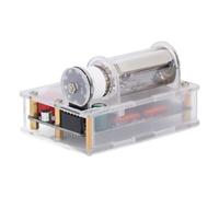 Badafaci Scheda Driver VU Meter 6E2, Indicatore Elettronico del Livello Sonoro Valvolare con sensibilità Regolabile e Staffa di Protezione, per Apparecchiature Audio e Display da Cruscotto