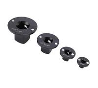 Badafaci Set di Adattatori per Prese a Impatto a Basso Profilo da 4 Pezzi Adattatore a Cricchetto per unità Presa Magnetica Sottile con Magnete per Avvitatori a Percussione Cricchetti