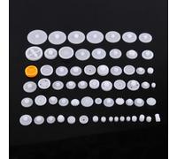 Badafaci Set di Ingranaggi in Plastica Piccolo Ingranaggio a Puleggia Singola Doppia Riduzione per Modello Fai-Te (Kit di Attrezzi 75 Tipi)